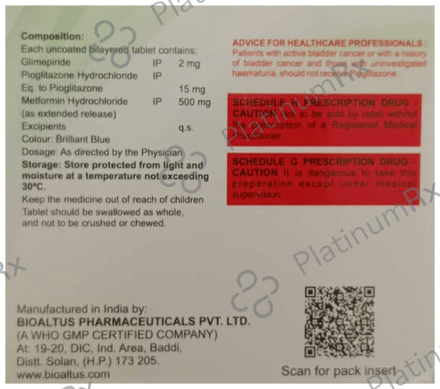 Glimsay MP 2 Tablet ER