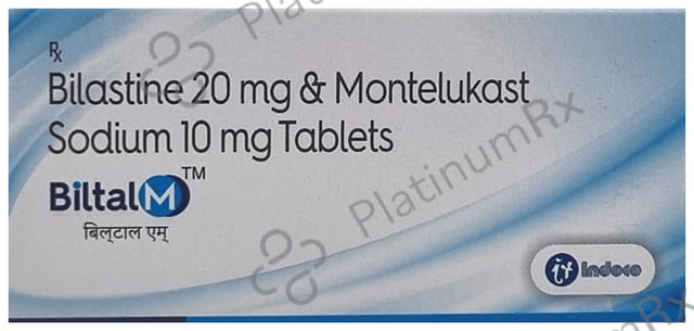 Biltal M 20/10mg Tablet 7s