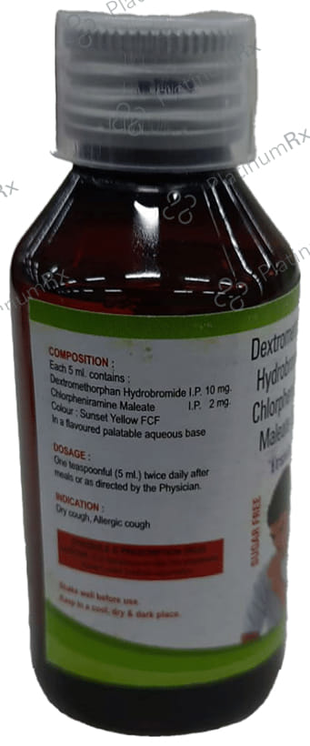 Traxin D Syrup Sugar Free