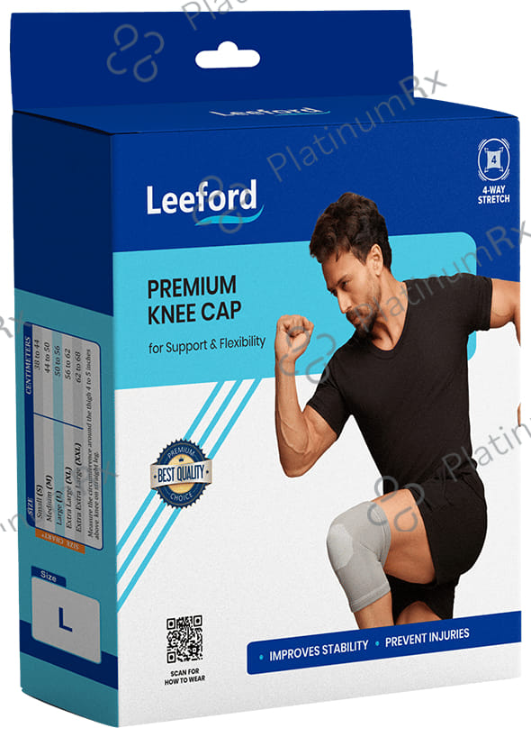 Leeford Designer Knee Capsule Grey Large