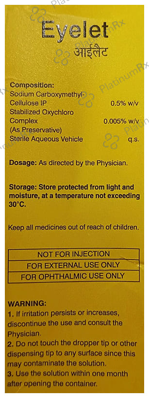 Eyelet 0.5% Eye Drop 10ml