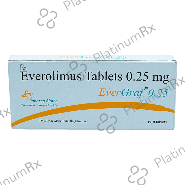 Evergraf 0.25mg Tablet 10s