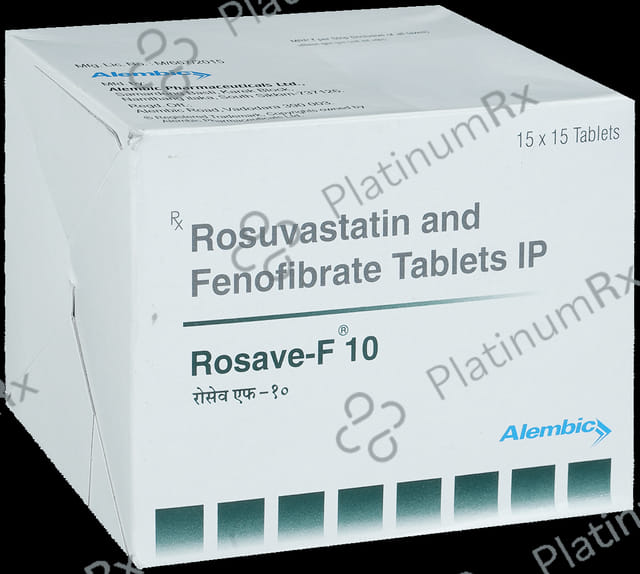 Rosave F 10/160mg Tablet 15s