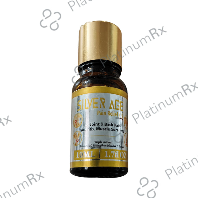 Silver Age Pain Relief Oil 10 ml
