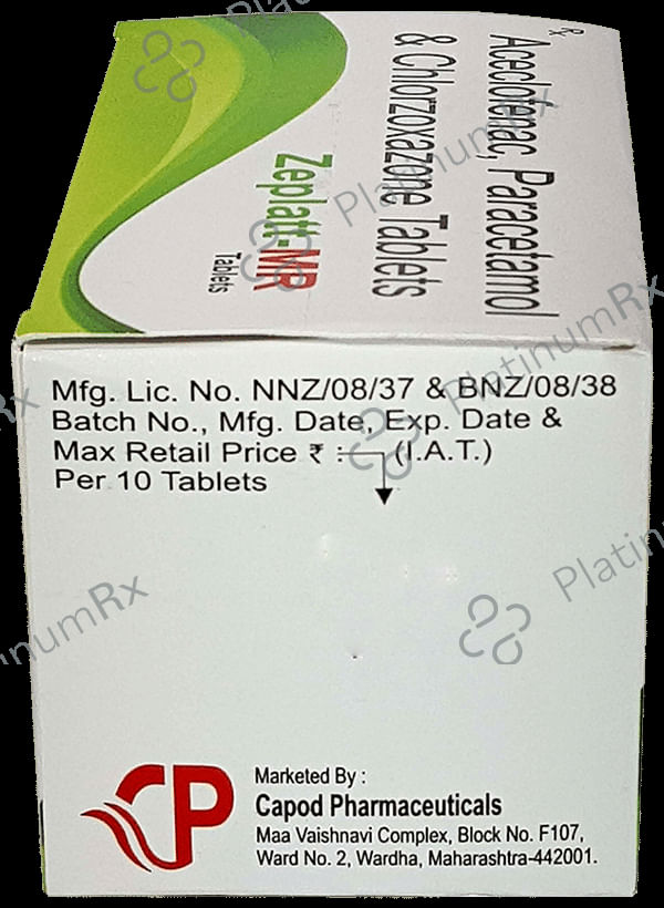 Zeplatt MR Tablet 10s