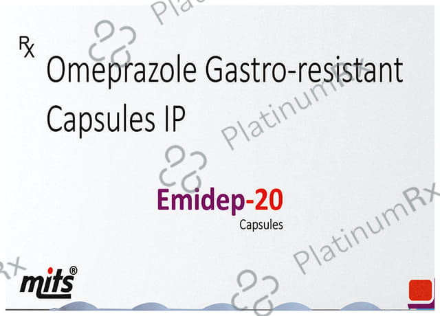 Emidep 20mg Capsule 10s