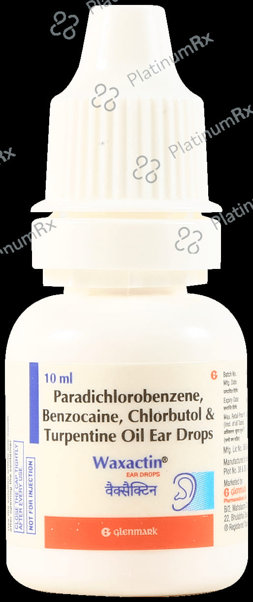 Waxactin Ear Drop 10ml