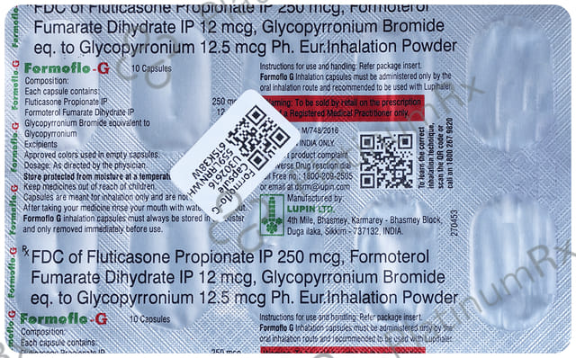 Formoflo G 12.5mcg/12mcg/250mcg Capsule 10s