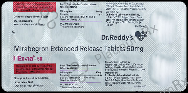 Exena ER 50mg Tablet 10s