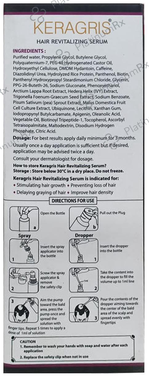 Keragris Hair Revitalizing Serum 60ml