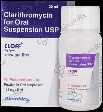 Cloff 125mg Dry Syrup