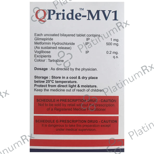 QPride MV1/500/0.2mg Tablet SR 10s