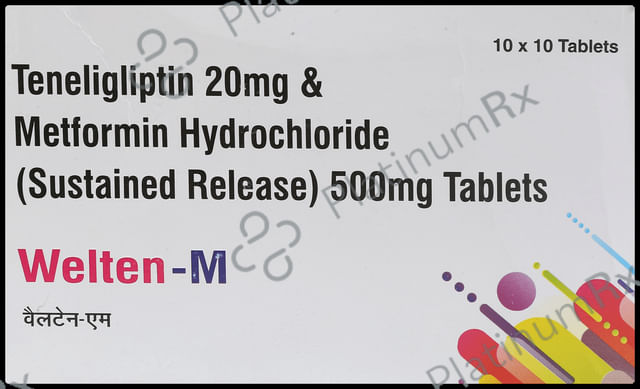 Welten M 500mg/20mg Tablet