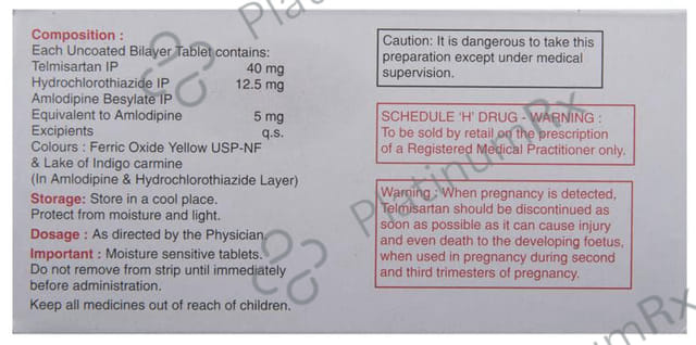 Telma AMH 40mg Tablet 15s
