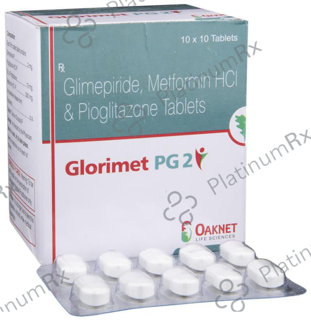 Glorimet PG 2 Tablet
