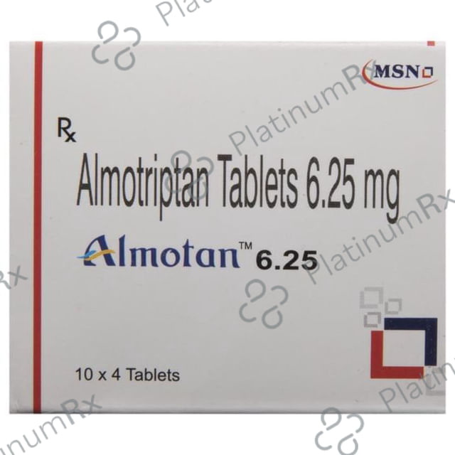 Almotan 6.25mg Tablet 4s