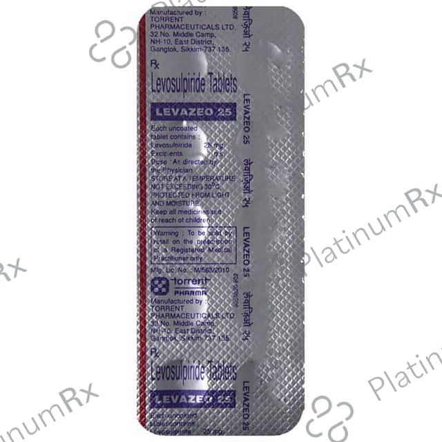 Levazeo 25mg Tablet 10s
