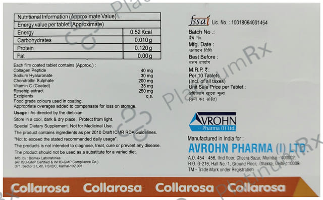 Collarosa Tablet 10s