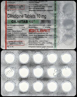 Cilnitab 10mg Tablet 15s