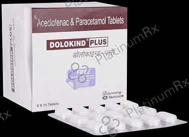 Dolokind Plus 100/325mg Tablet 15s