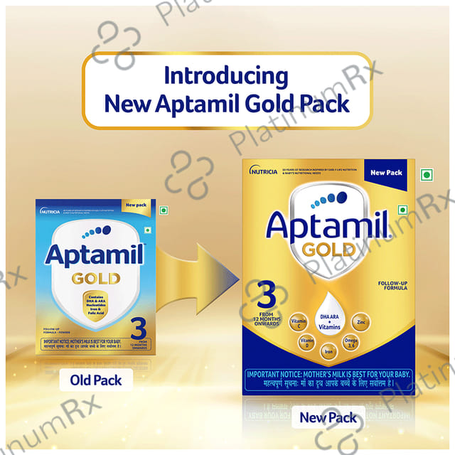 Aptamil Gold Stage 3 Follow up from 12 Months Onwards Powder 400gm