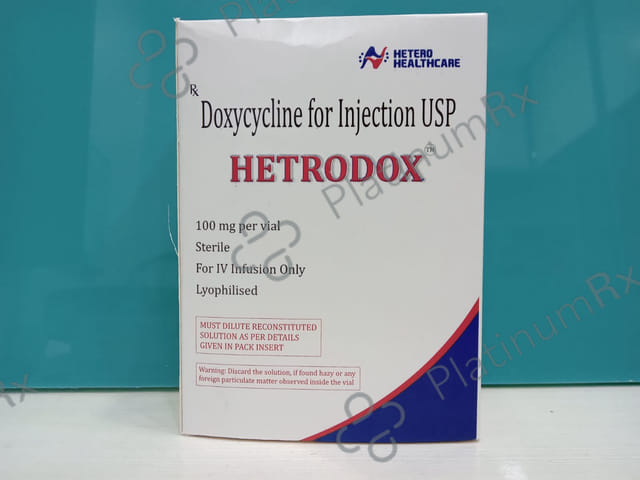 Hetrodox 100mg Injection 20ml