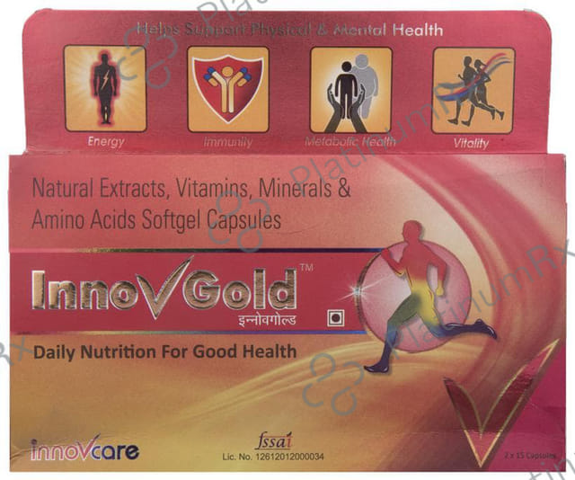 Innovgold Soft Gelatin Capsule 15s