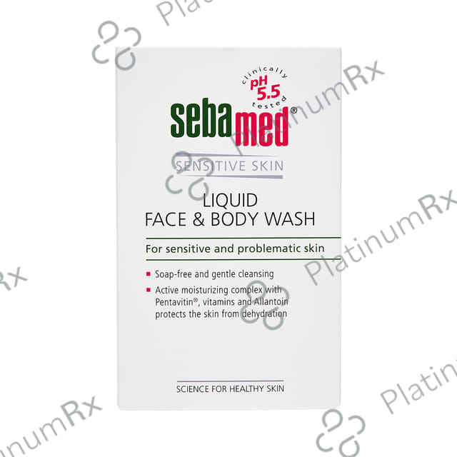 Sebamed Liquid Face & Body Wash 200ml