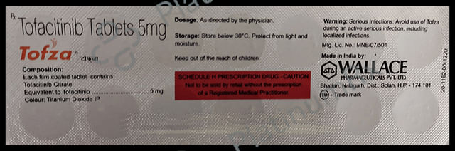 Tofza 5mg Tablet 14s