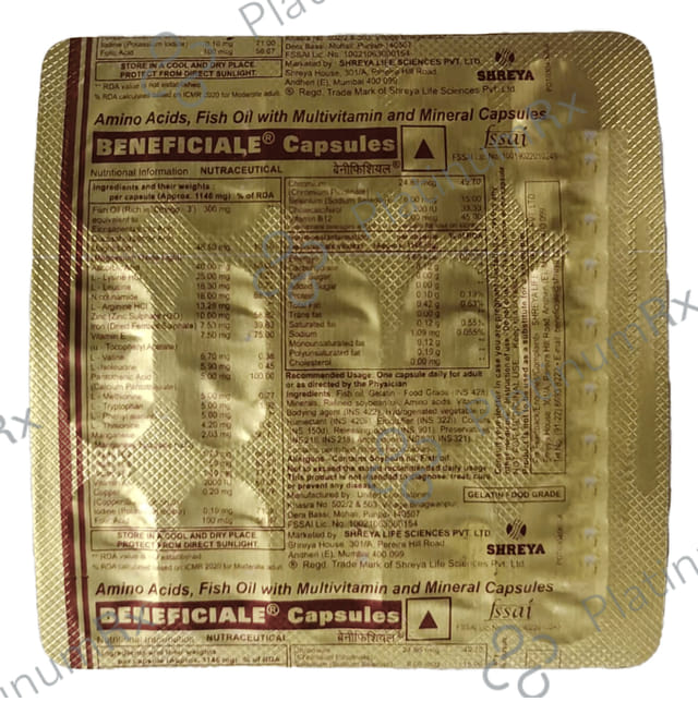 Beneficiale Capsule 15s