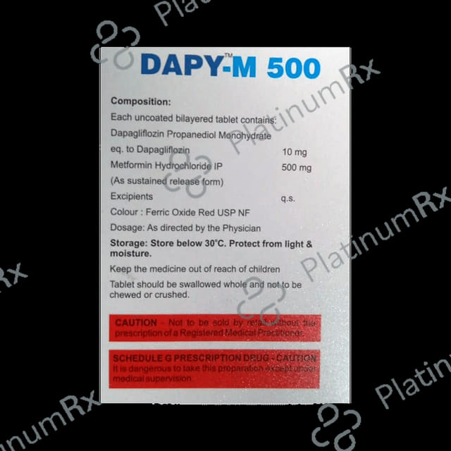 Dapy-M 500 Tablet SR