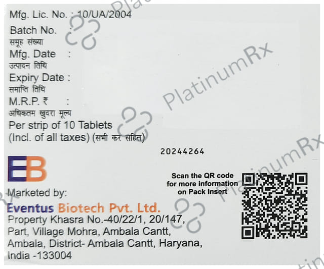Brivseiz 100mg Tablet 10s
