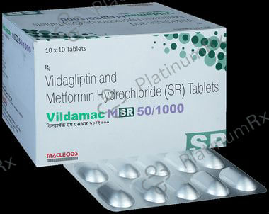 Vildamac M SR 50/1000 Tablet