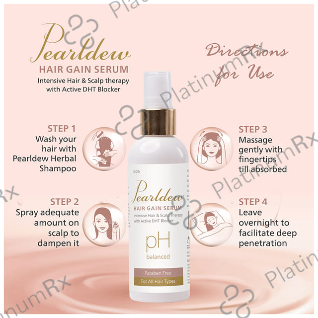 Pearldew Hair Gain Serum (100ml Each) 1 Bottle