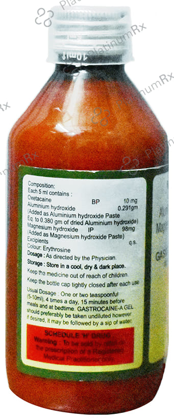 Gastrocaine-A Gel Mint Sugar Free