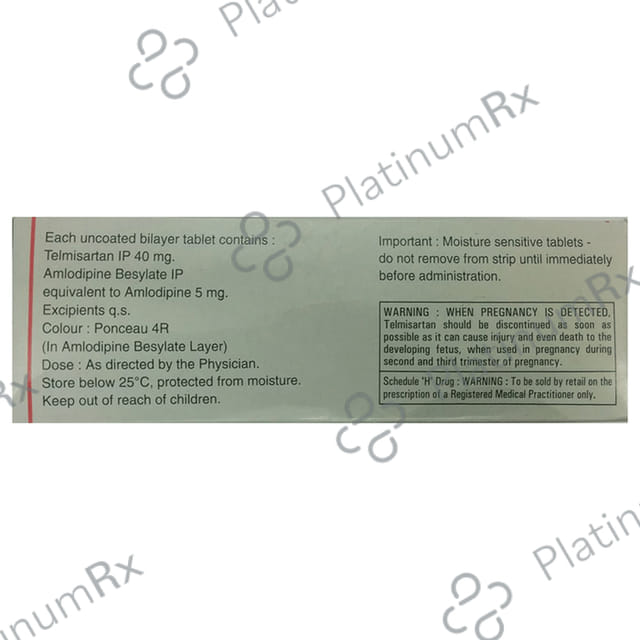 Telmikaa AM 5/40mg Tablet 10s