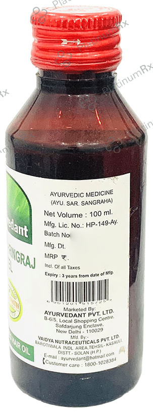 Ayurvedant Mahabhringraj Tel 100ml