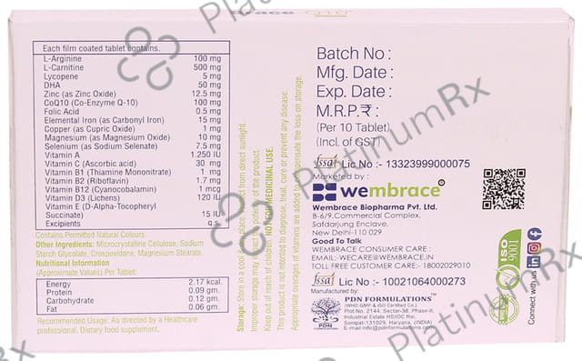 Brace Q10 Tablet