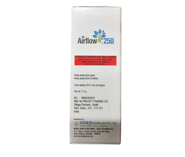 Airflow 25/250mcg Inhaler 120MDI