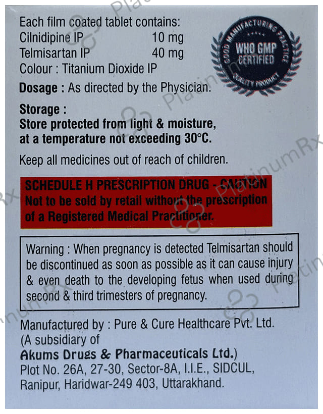 Telsipril LN 40 Tablet