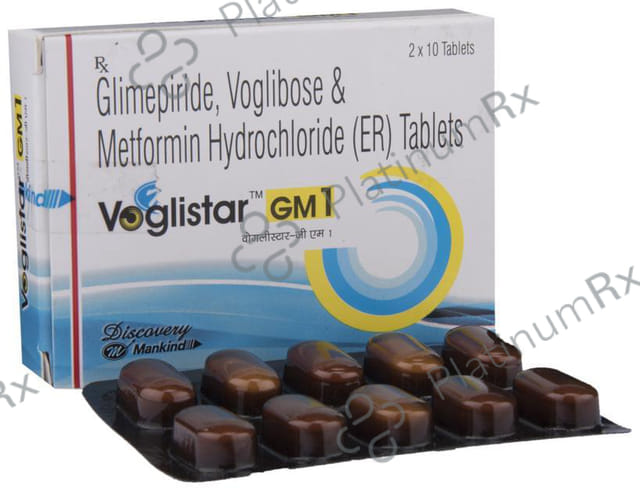 Voglistar GM1 Tablet ER 10s