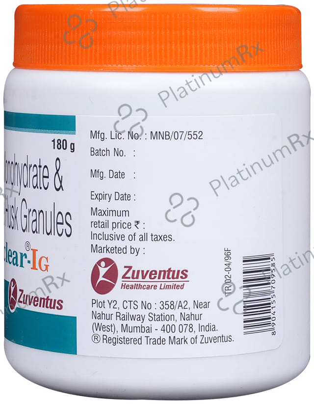 Gutclear IG 3.5/10gm Granules 180gm