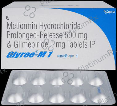 Glyree M 1/500mg Tablet PR 10s