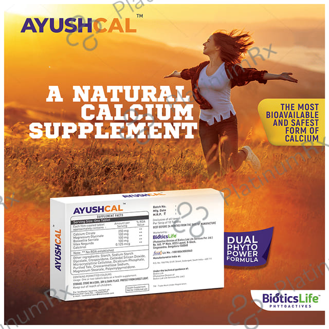 BioticsLife Ayushcal Tablet