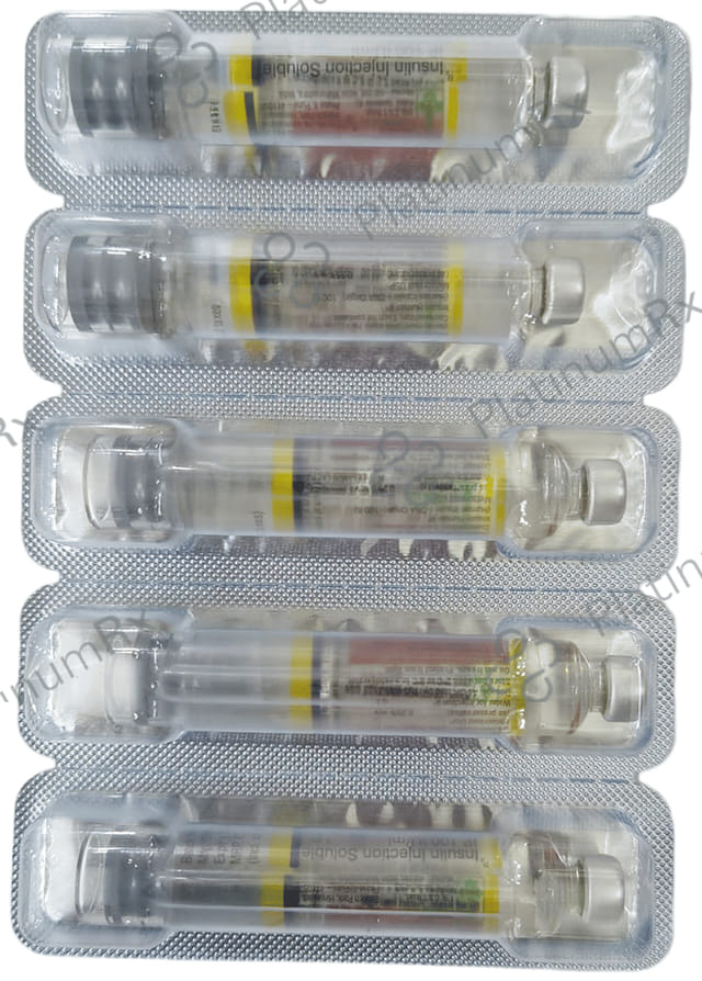 Huminsulin R (100 IU/ml) (1*3ml Refill Cartridge / Injection)