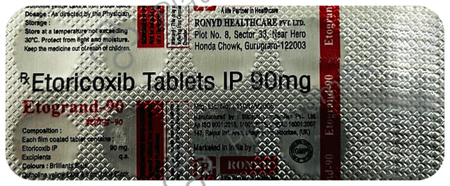 Etogrand 90mg Tablet 10s