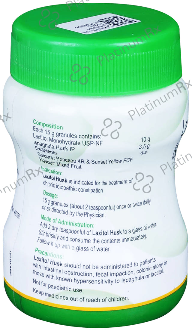 Laxitol Husk Sugar Free Granules 90gm