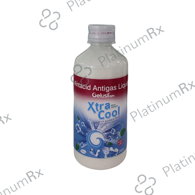 Gelusil Mps Xtracool White Mint Sugar Free Liquid 200ml