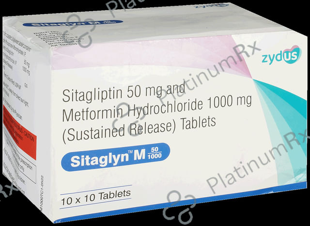 Sitaglyn M 50/1000 Tablet SR