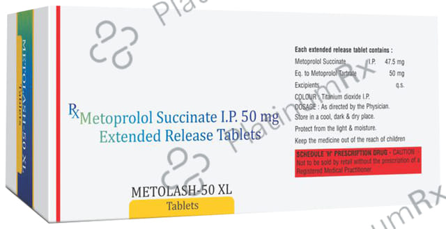 Metolash 50 XL Tablet